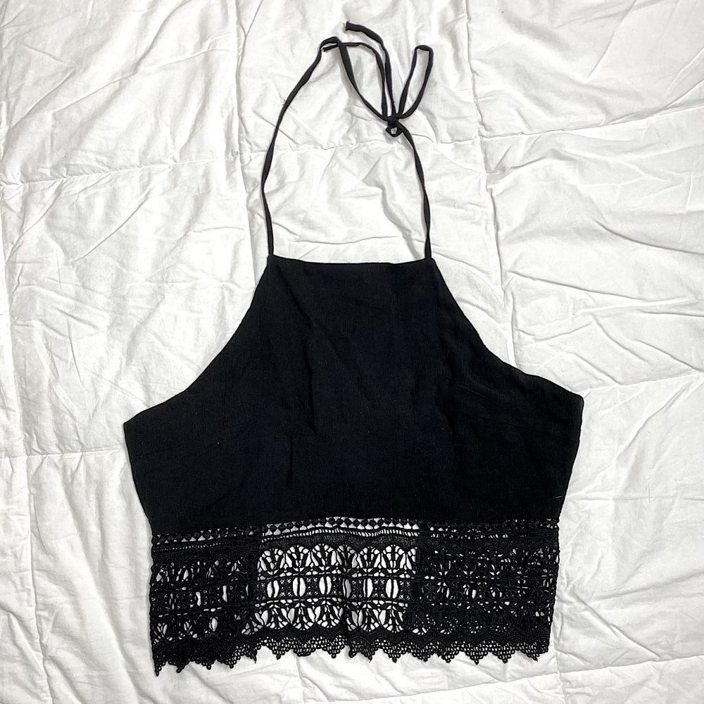 2/$15🖤 AE Tie Back Halter Top